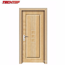 Tpw-038 Cheap Commercial Automatic PVC Wooden Smooth Door